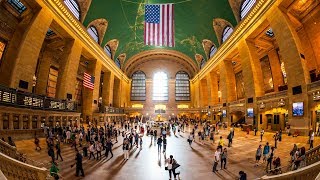 Walking Tour of Grand Central Terminal — New York City 【4K】🇺🇸 [upl. by Niltiac]