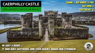 Caerphilly Castle  The Largest in Wales 2nd in Britain [upl. by Olivia870]