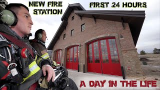 First 24 Hours in a New Fire Station  A Day in the Life [upl. by Zina]