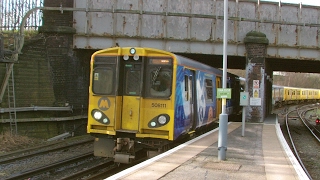 Half an Hour at 216  Birkenhead North Station 1022017  Class 507 508 terminus [upl. by Alemat993]