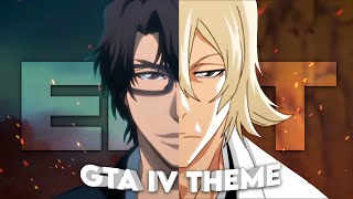 Aizen x Urahara  GTA IV Theme Edit [upl. by Warila745]